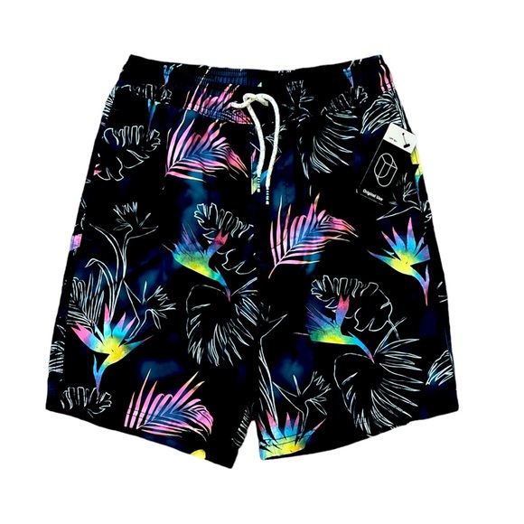 Original Use Birds of Paradise Swim Trunks Shorts Size XS NWT